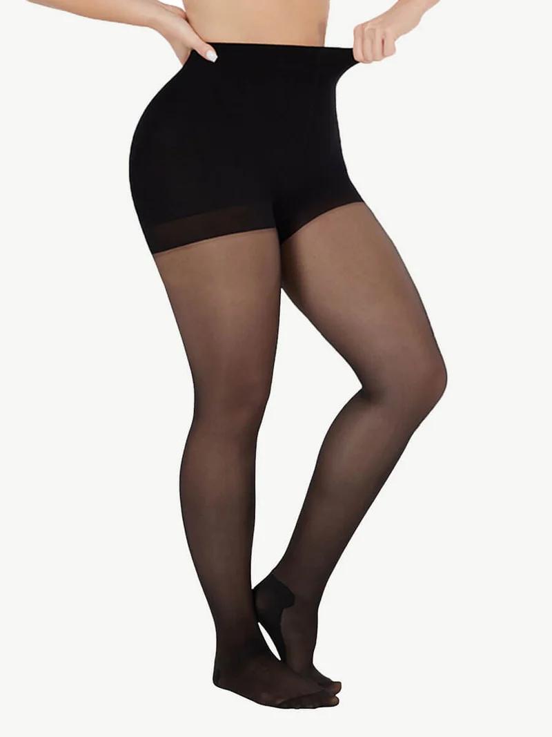 Lupo Shapewear High Waist Control Pantyhose Stockings 5865